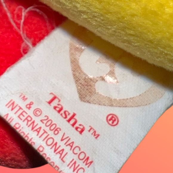 2006 Ty Beanie Baby Backyardigan TASHA Nick Jr Plush - Picture 3 of 4